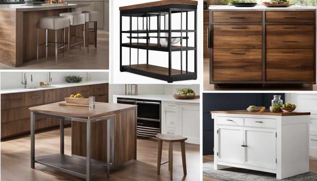 Kitchen Island Base Cabinet Material Options