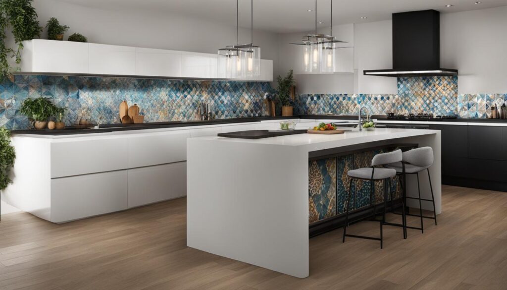 Tile Ideas for Kitchen Island