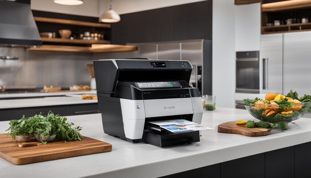 Wireless Kitchen Printer