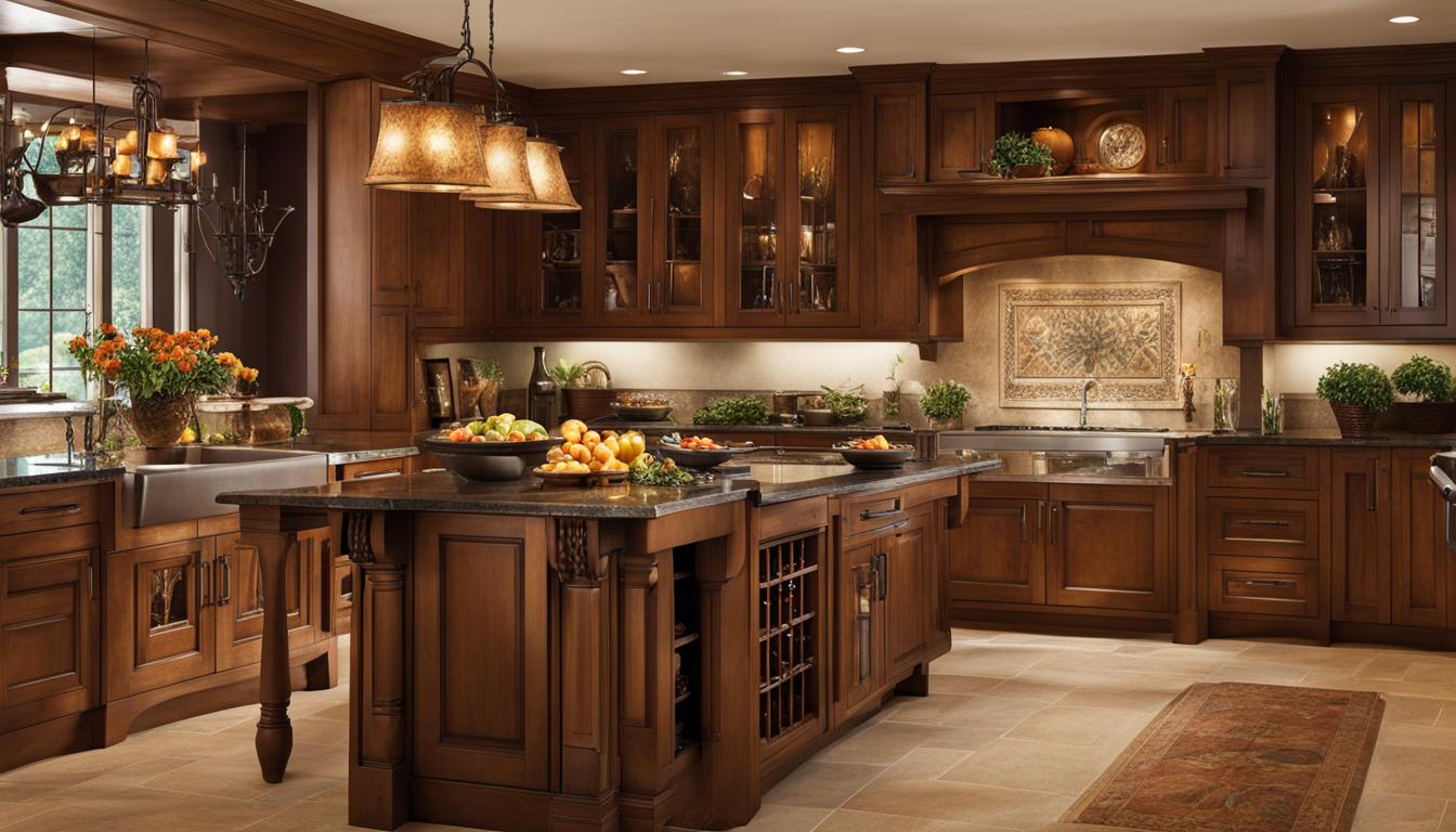 alder kitchen cabinets