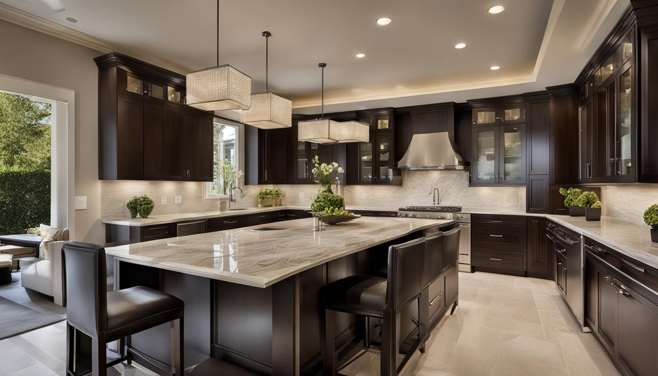 elegant kitchen and bath