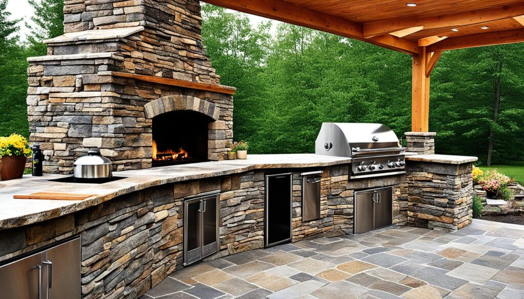 outdoor kitchen design