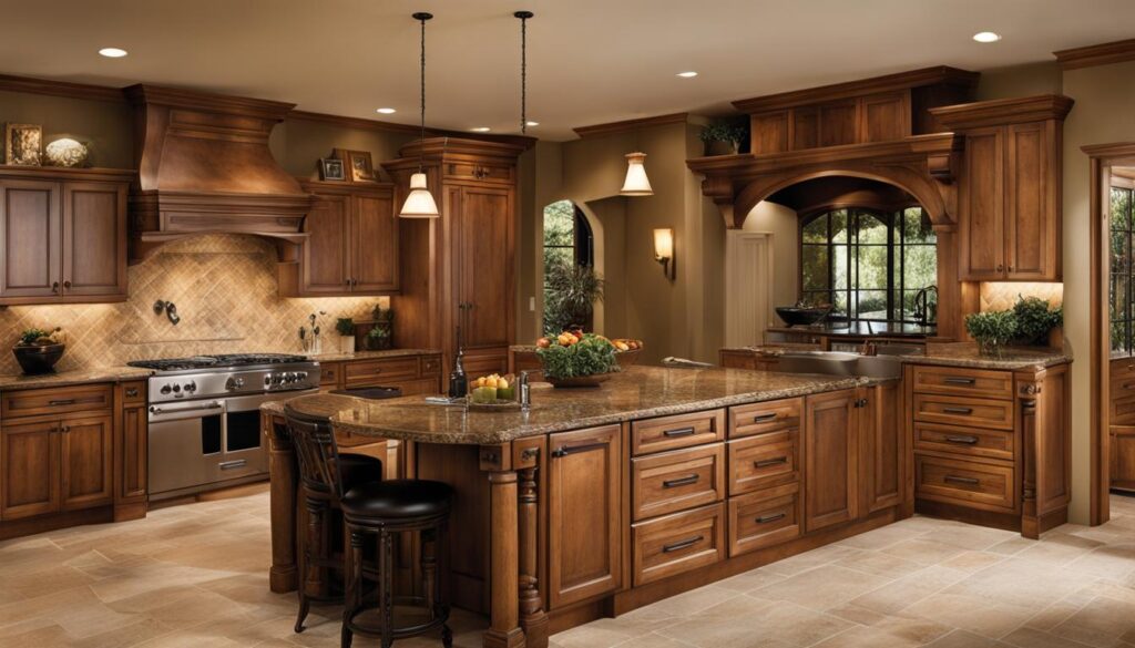 Custom Alder Cabinetry