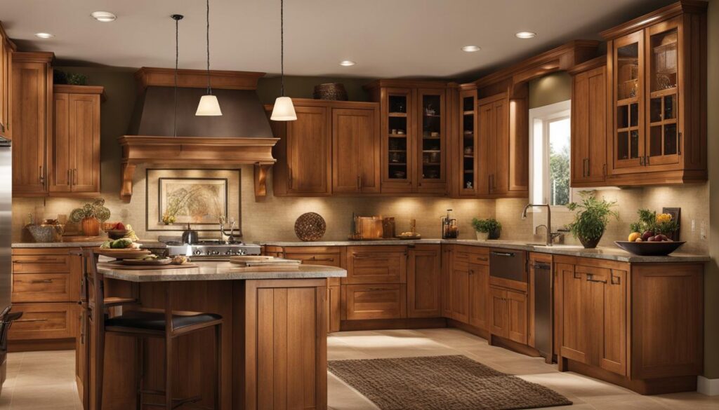 alder kitchen cabinets