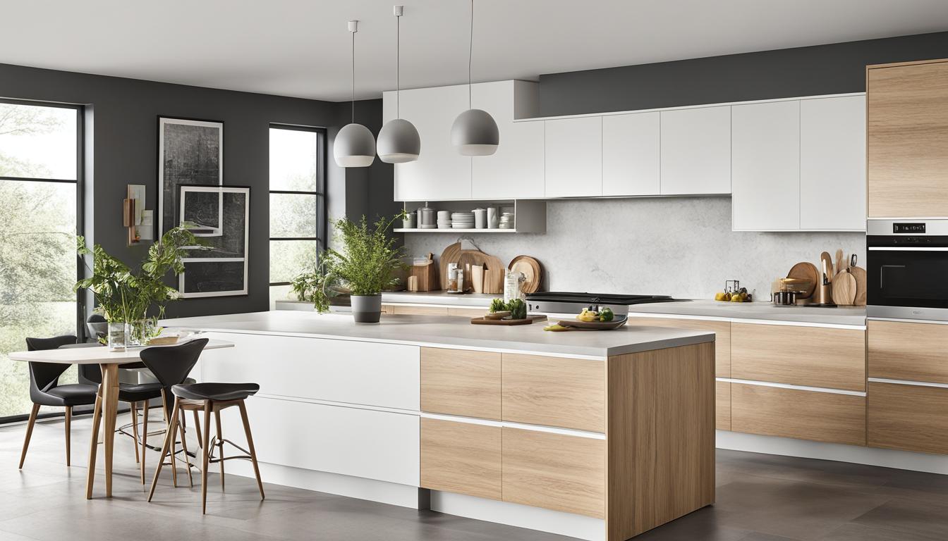 white oak cabinets kitchen