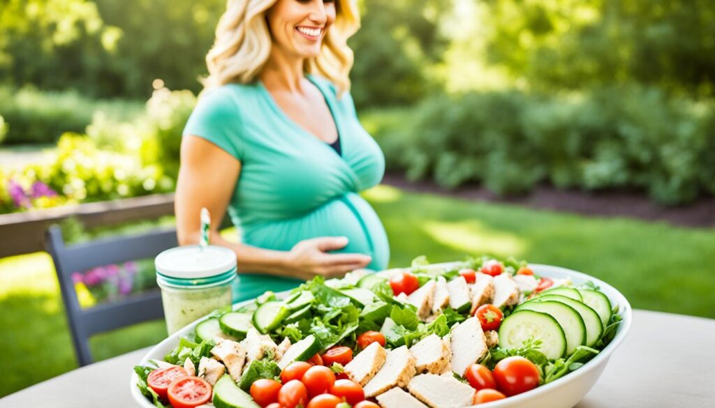 chicken salad pregnancy safe