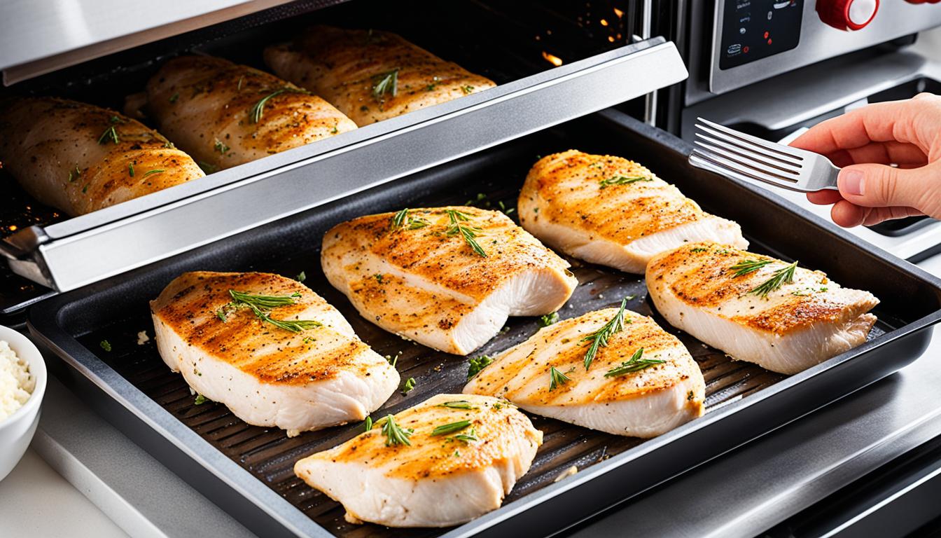 how long to bake thin sliced chicken breast