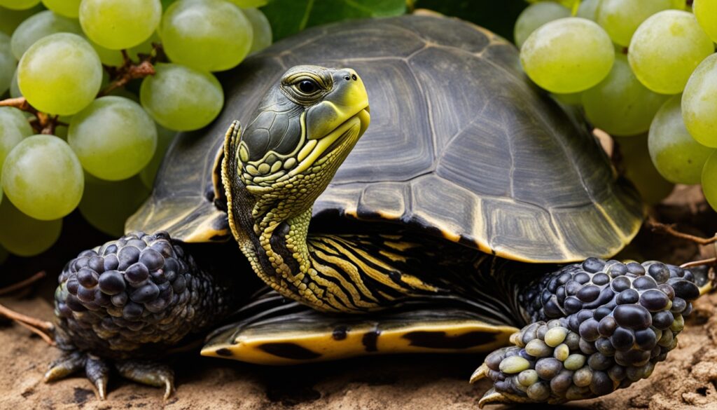 Grape toxicity in terrapins