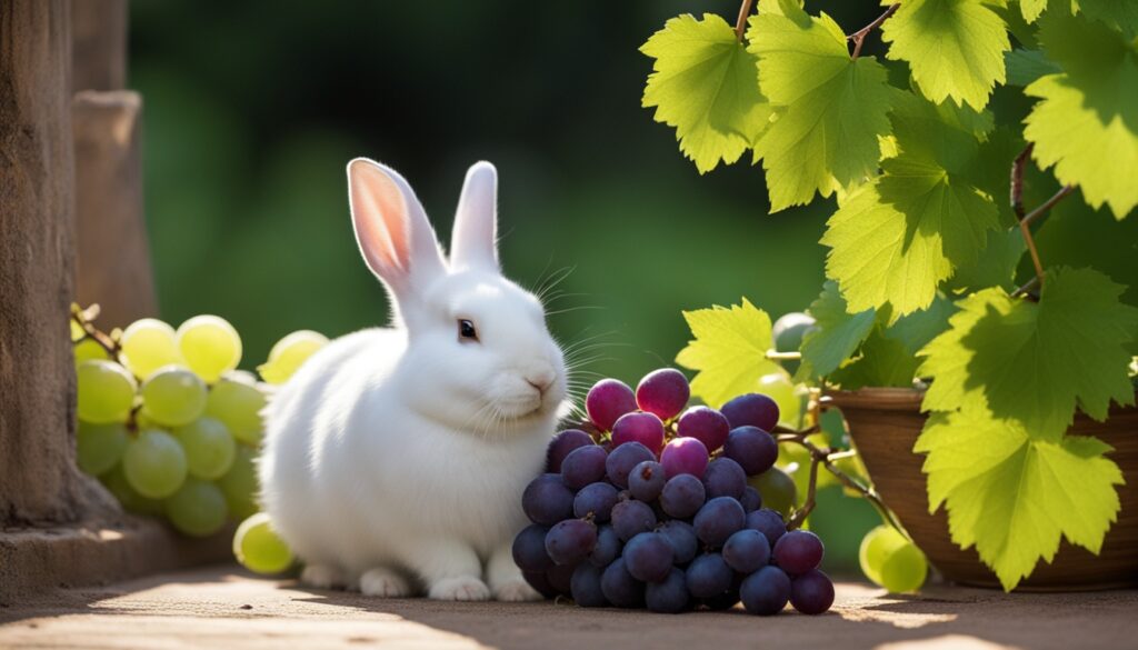 Grapes for rabbits