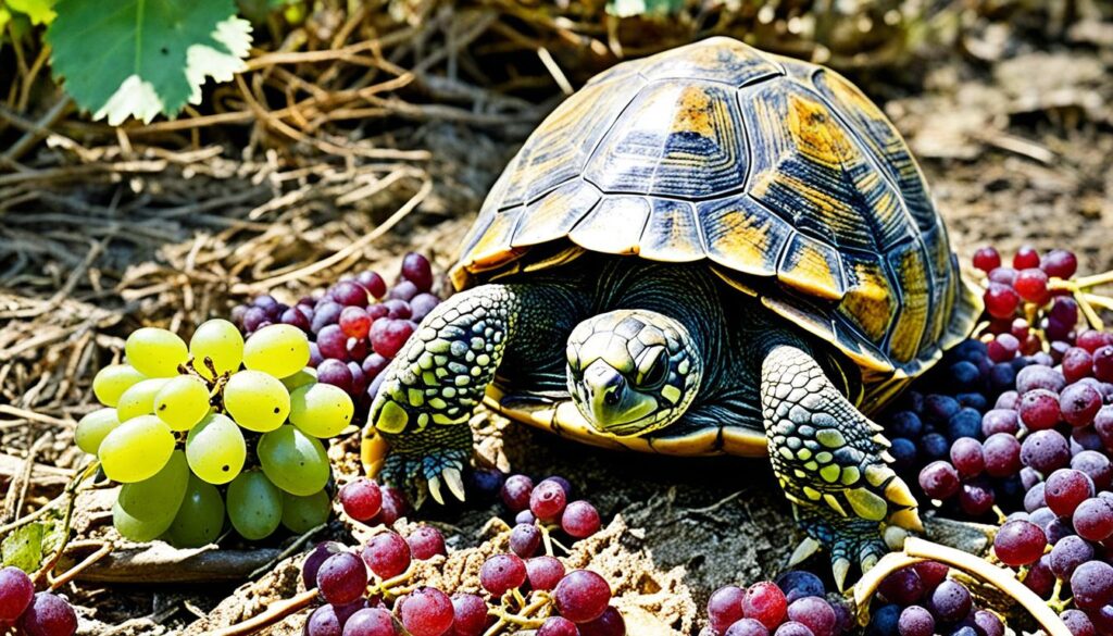 Risks of Overfeeding Grapes to Turtles