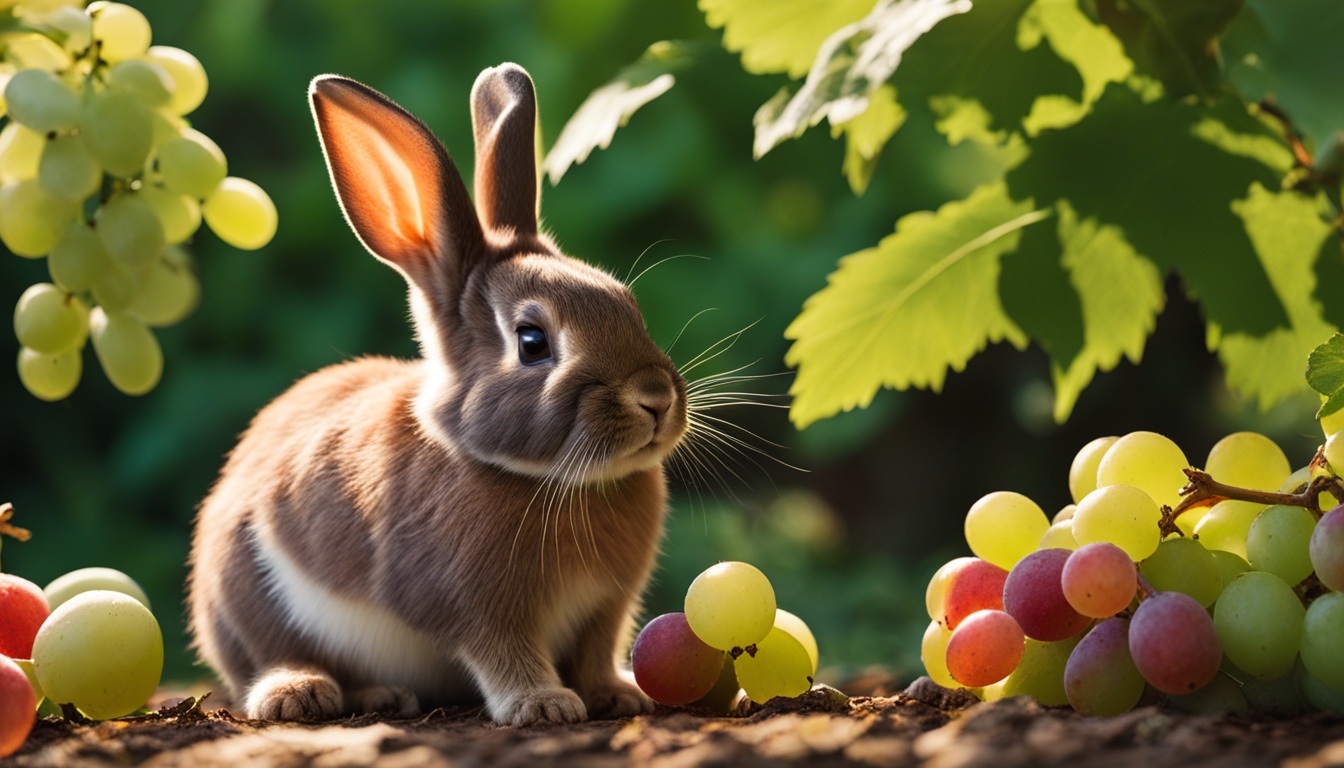 can a bunny eat grapes