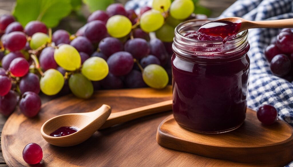 homemade muscadine grape jelly