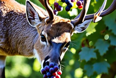 Do Deer Like Grapes? Wildlife Feeding Facts