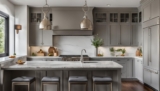 Greige Kitchen Cabinets: Trendy Home Makeover