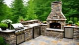 Outdoor Kitchen and Fireplace Ideas | Home Oasis