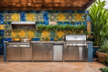 Outdoor Kitchen Backsplash Ideas & Tips