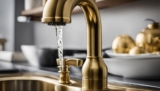 Unlacquered Brass Kitchen Faucet: Timeless Elegance